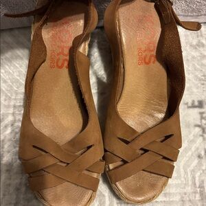 Michael Kors Tan Espadrille Sandals